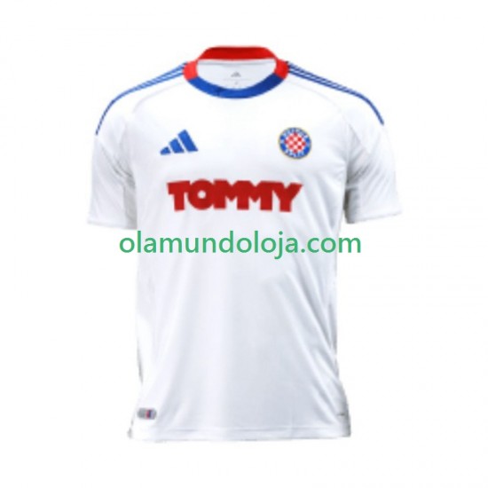 Camisola HNK Hajduk Homem Equipamento Primeiro 2025-2026 Manga Curta